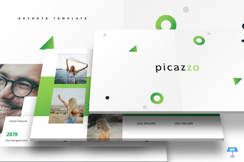 Picazzo-主题演示模板keynote