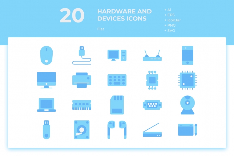 20硬件和设备1（扁平）icon
