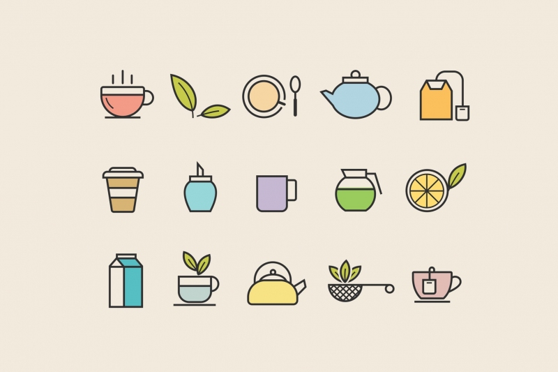 15茶图标icon下载