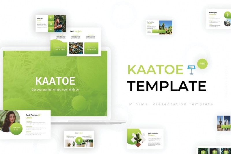 Kaatoe-主题演示模板keynote