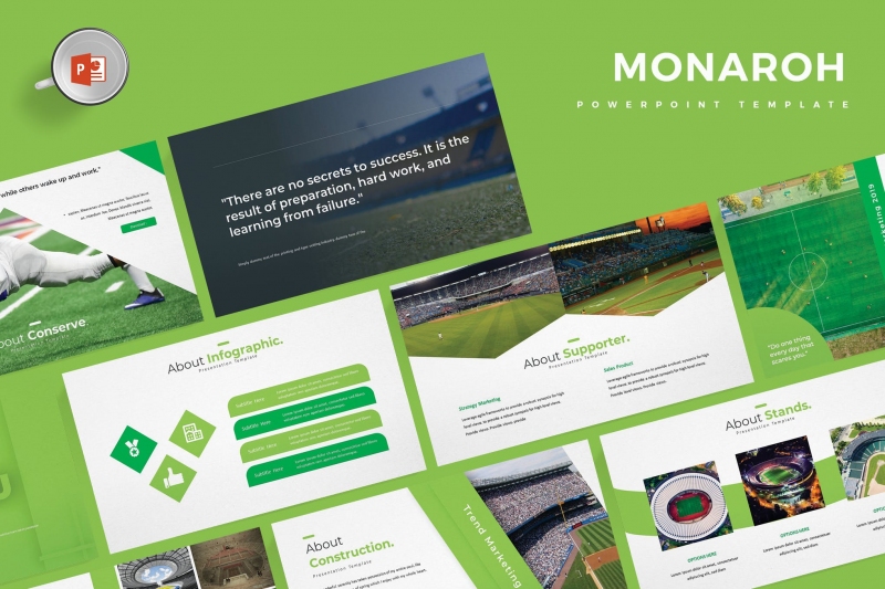 Monaroh-Powerpoint模板