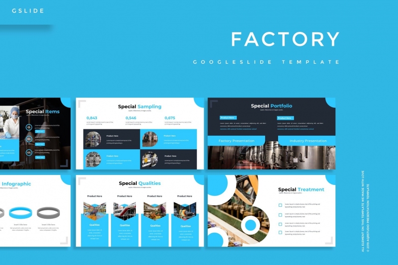 Factory-Google幻灯片模板